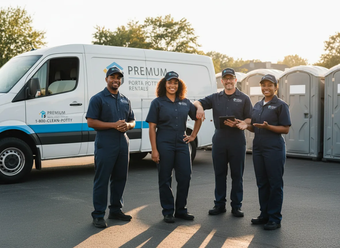 VIP Portable Toilets company in Lenzburg, IL